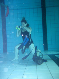 Duiktraining bij Poseidon